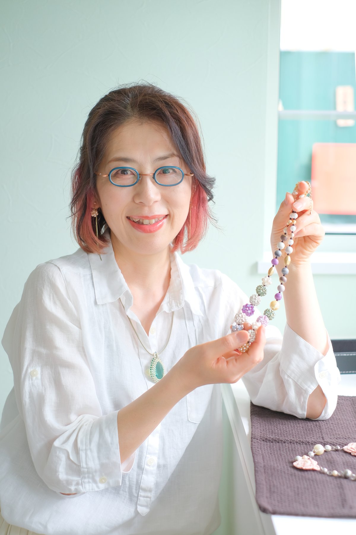 マニキュア花ジュエリー®アカデミー La Porin 講師 うえもりみほ